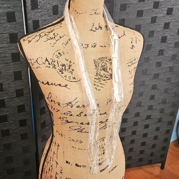 NWOT Cream Crossbody Purse Strap - Picture 3 of 7